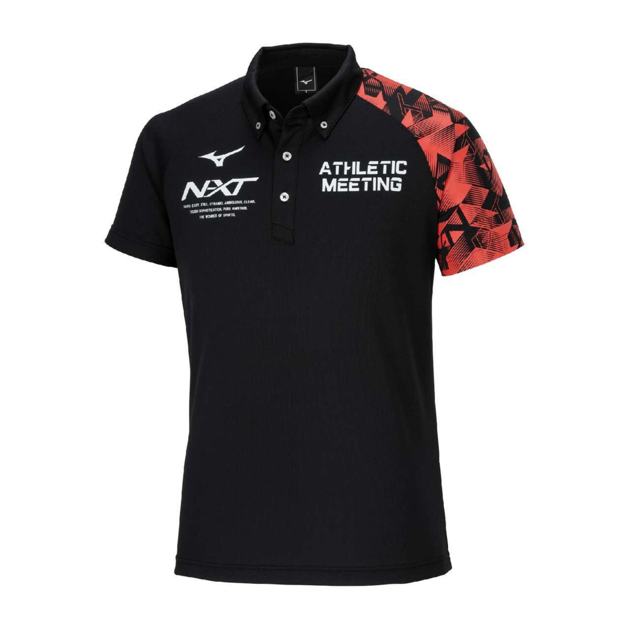 大会記念N-XT ポロシャツ|32JAV402|ミズノトレーニング|トレーニング