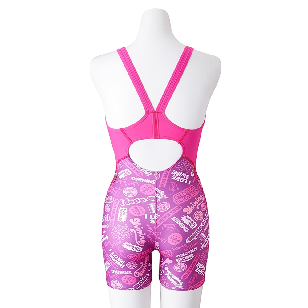 競泳練習用ミディアムハーフスーツ|N2MGB286|競泳水着|スイム|ミズノ