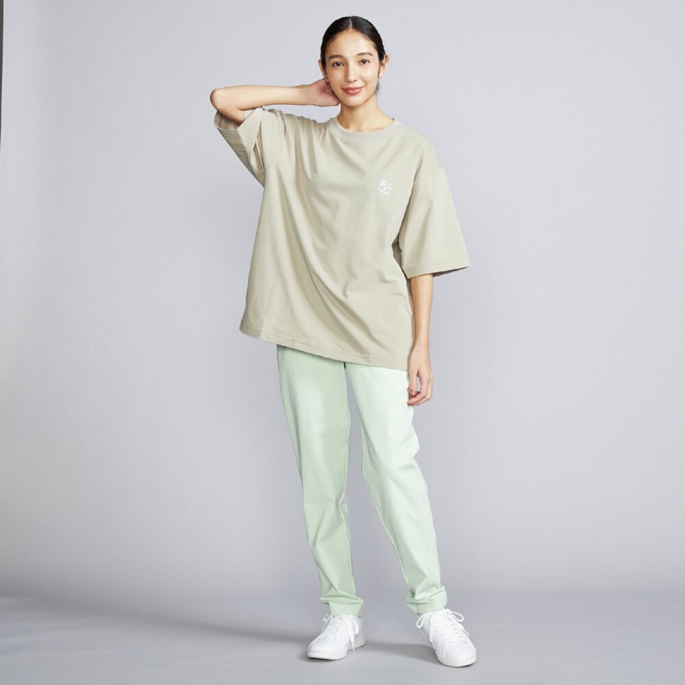 IL BISONTE】ハイゲージクイックドライクルーネックプルオーバー