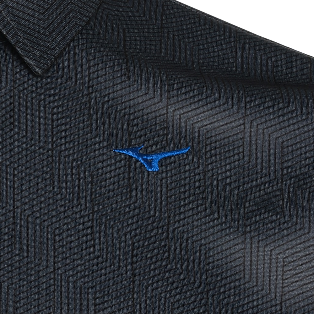 幾何学柄プリント半袖シャツ|E2JAB059|半袖シャツ|ゴルフウエア|ミズノ