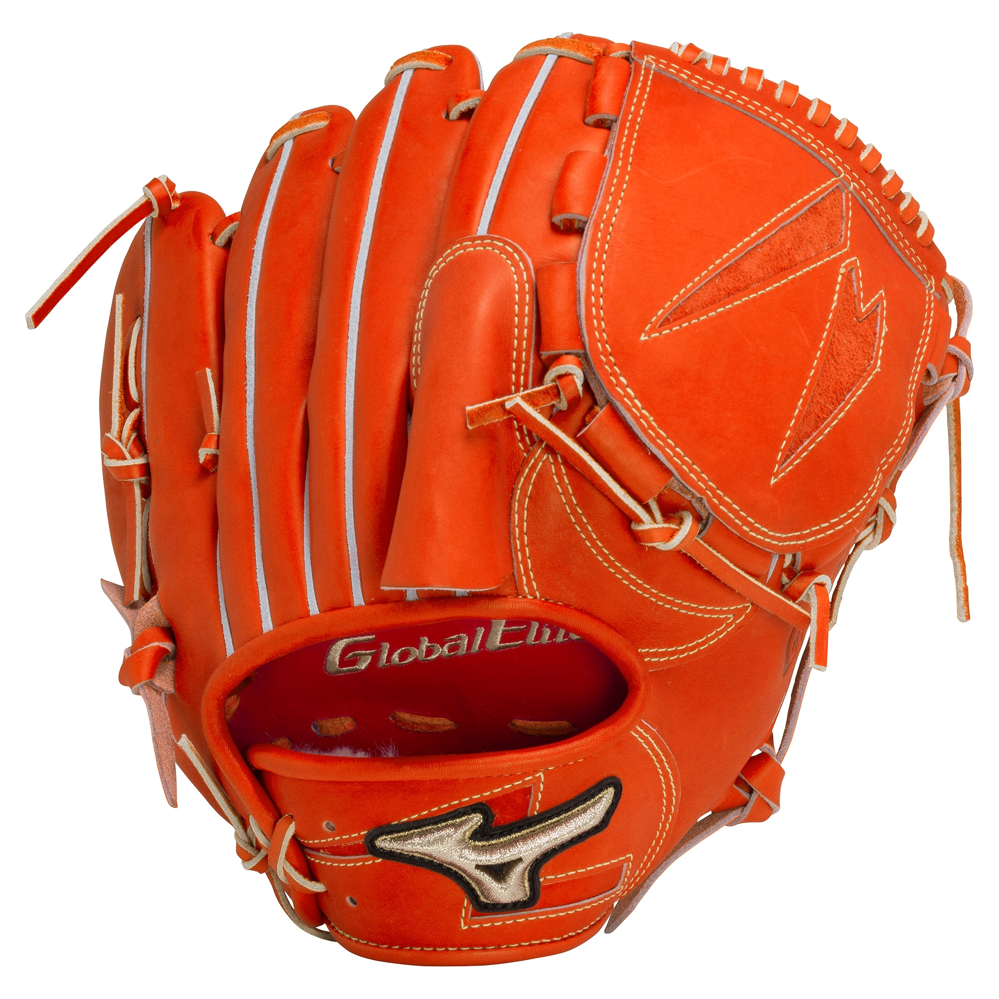 Global Elite 硬式グローブ オレンジ Mizuno Global Elite 硬式