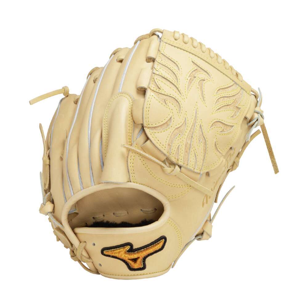 globalELITEピッチャー用ミズノイエロー Mizuno Global Elite 硬式投手