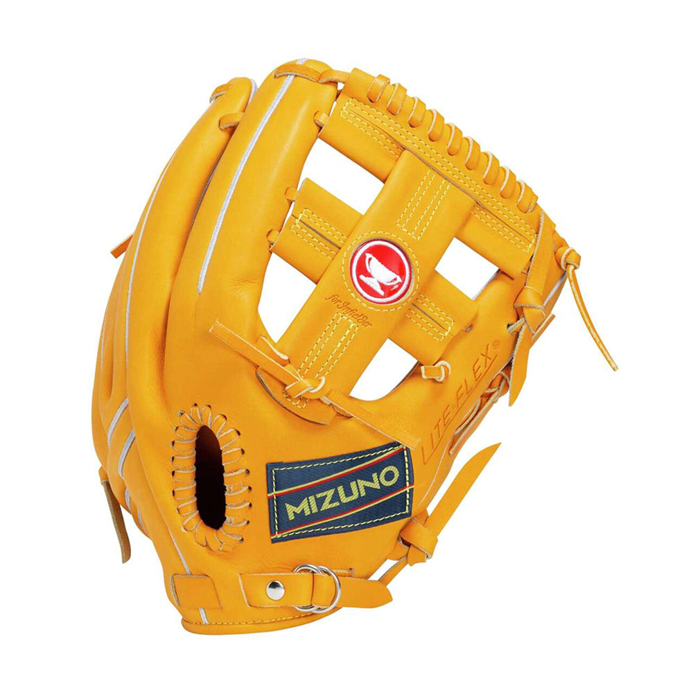 ミズノ ワールドウィン 一般硬式 グローブ グラブ 赤カップ 良品 内野