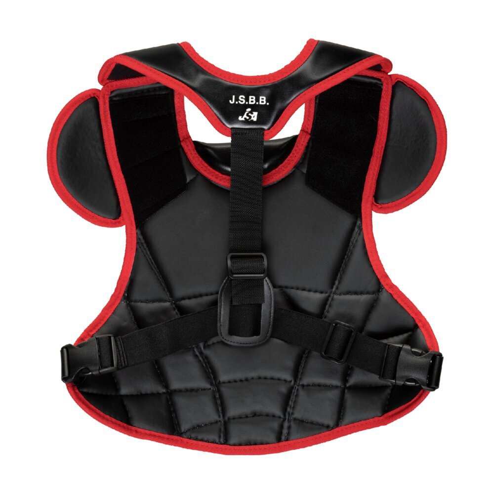 小学生軟式用／ゴムソフトボール用捕手防具3点セット|1DJPC018|捕手用