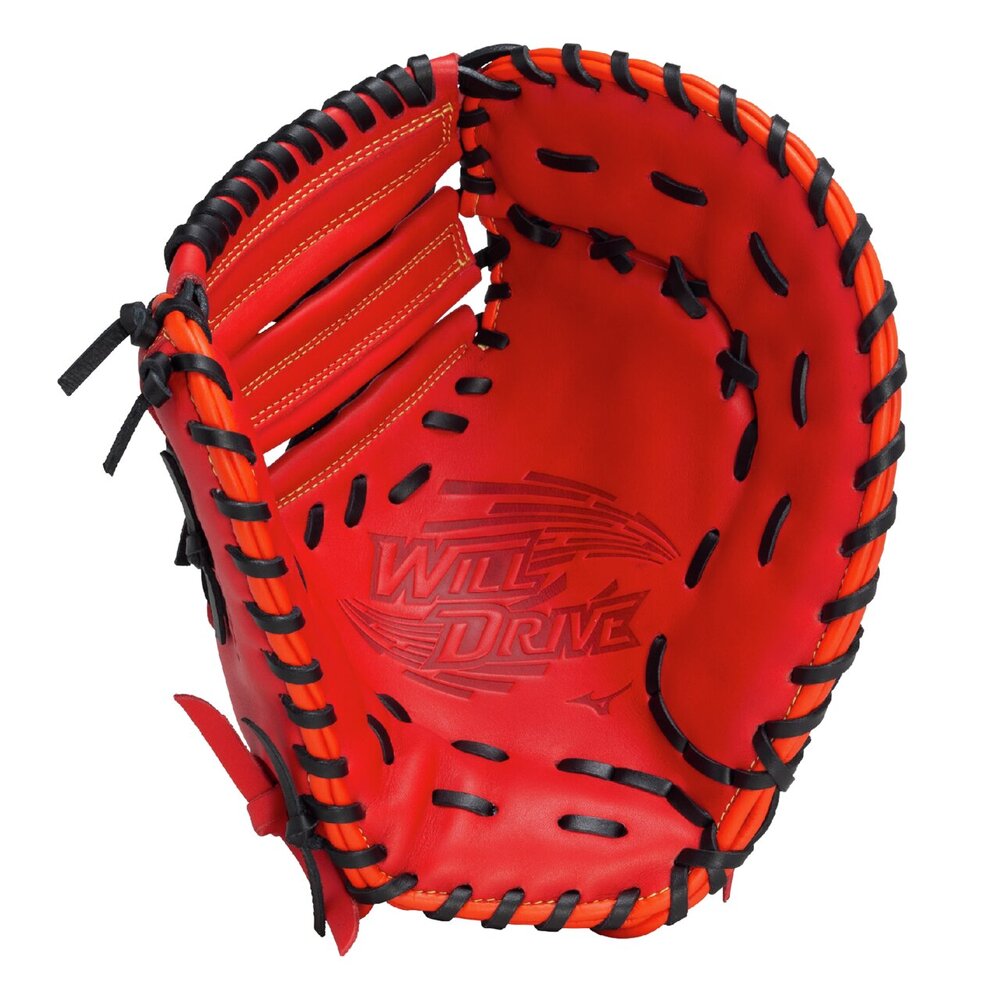 軟式用ウィルドライブ レッド IBE【一塁手用／TK型】|1AJFR33600