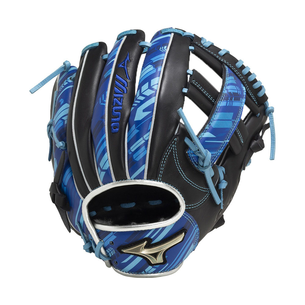 ミズノ グローブ Global Elite 青 Mizuno Global Elite 軟式グローブ