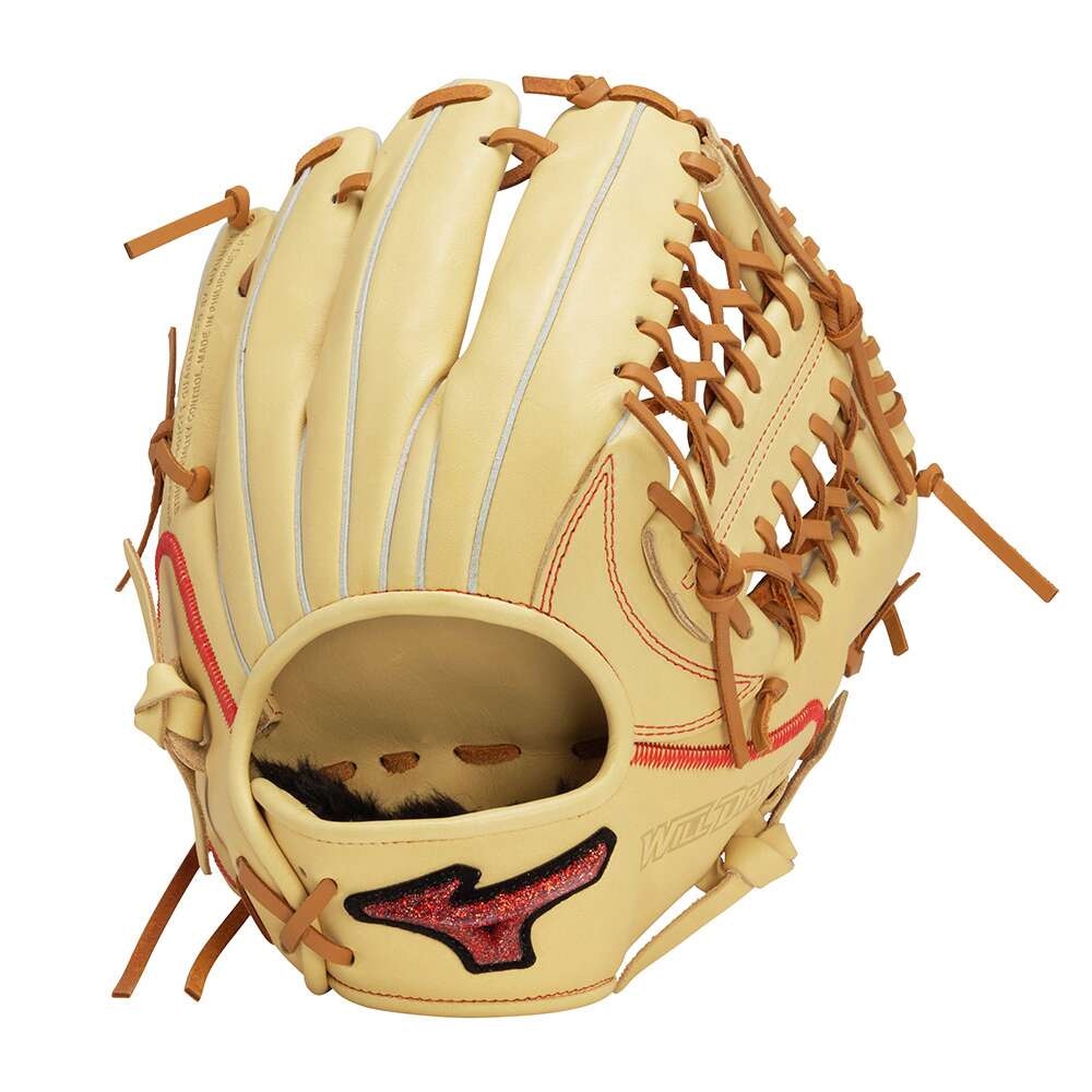 軟式用ウィルドライブ レッド U-Plus【投手×外野／サイズ12