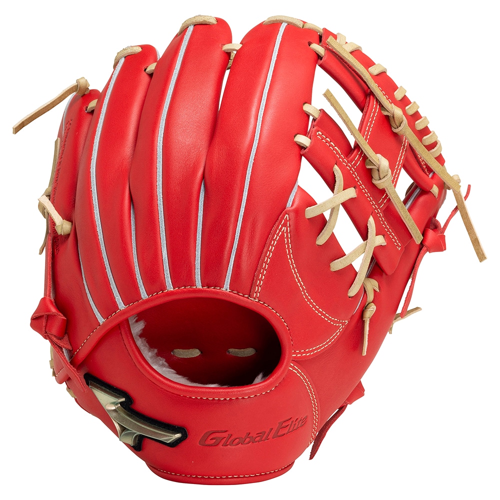 Mizuno Global Elite 赤 少年軟式グローブ MIZUNO Global Elite 軟式