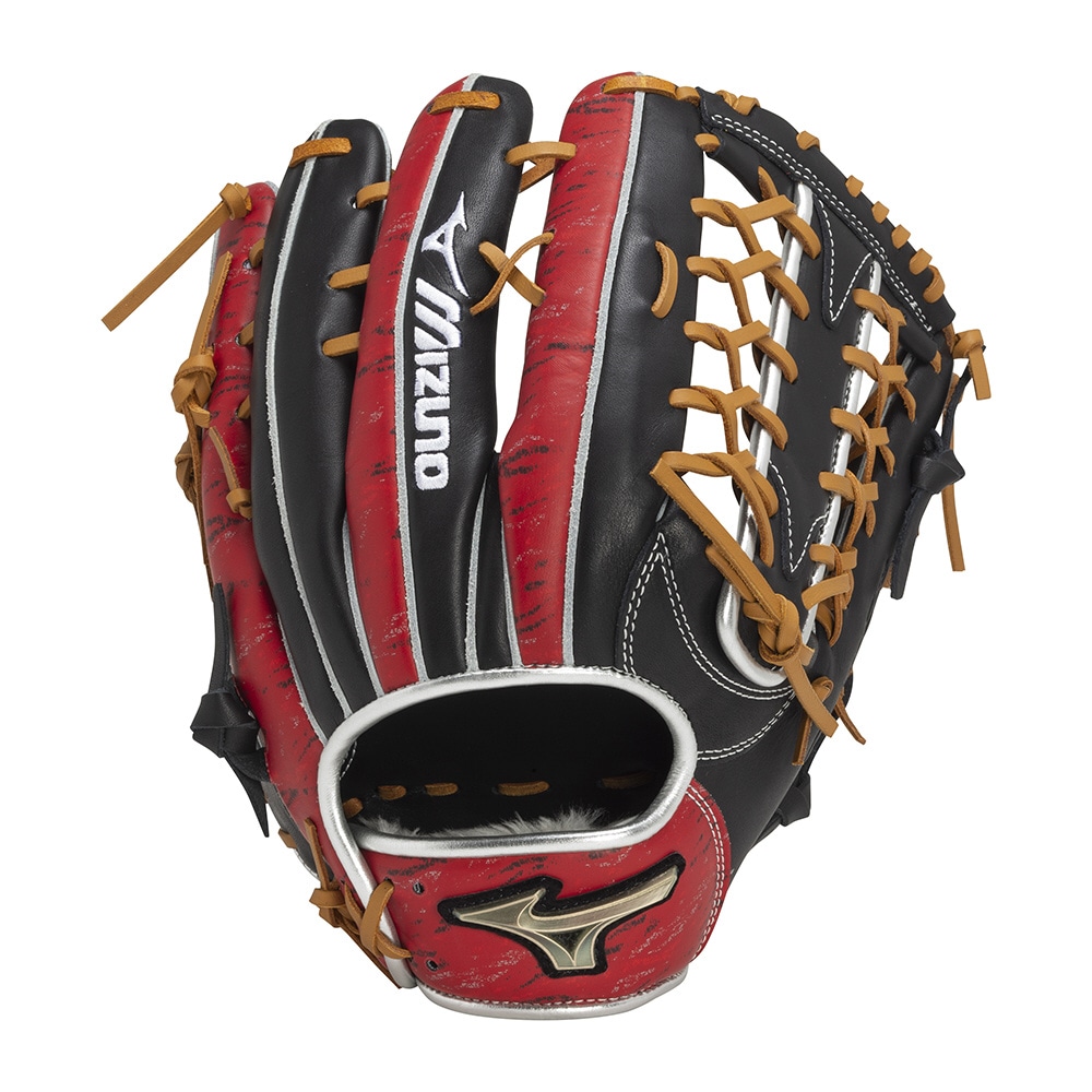 Mizuno Field Glister グローブ ブラウン右利き用 MIZUNO ミズノ 軟式