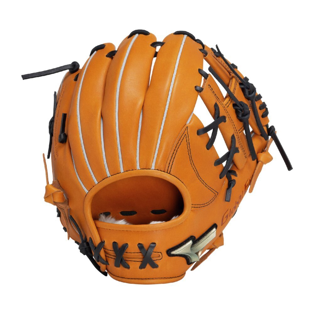 Mizuno エボリューション グローブ 右手用 オレンジ 少年野球用 Mizuno