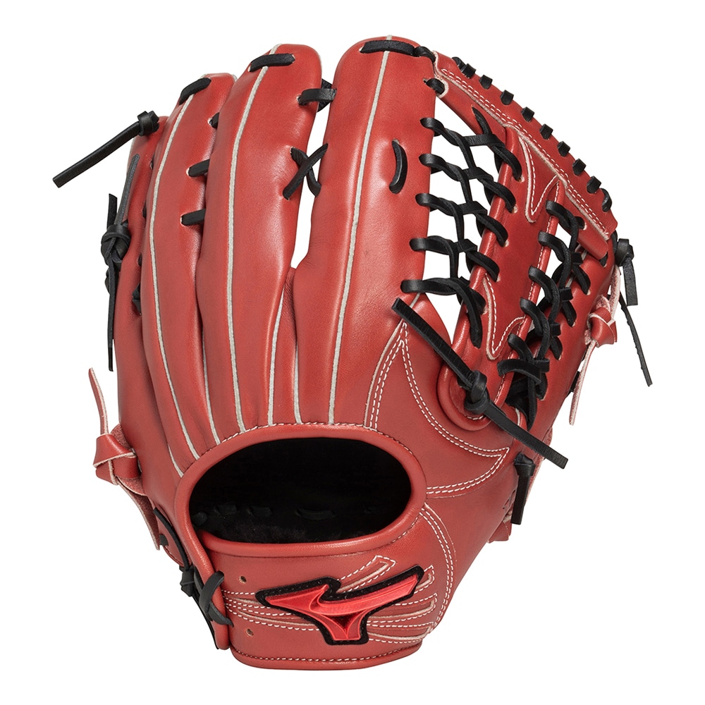 ミズノ サンドメイト 限定モデル 人気レッドラベル 内野用 軟式