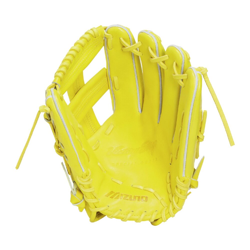 Mizuno World Win 軟式用グローブ イエロー ワールドウィン グローブ