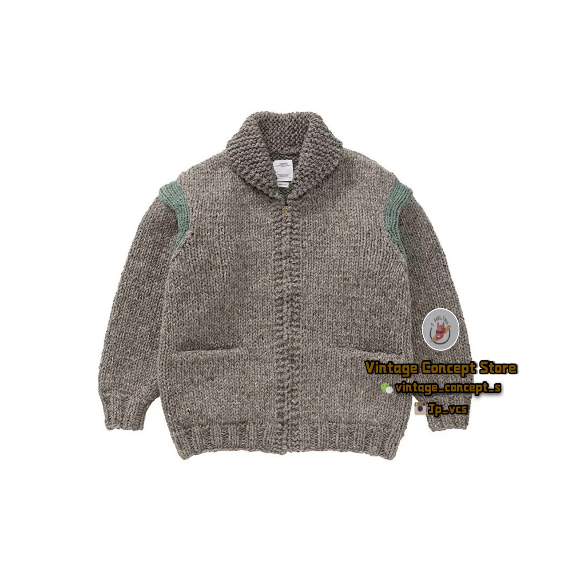 visvim 24AW COWICHAN HAND KNIT – Vintage Concept Store