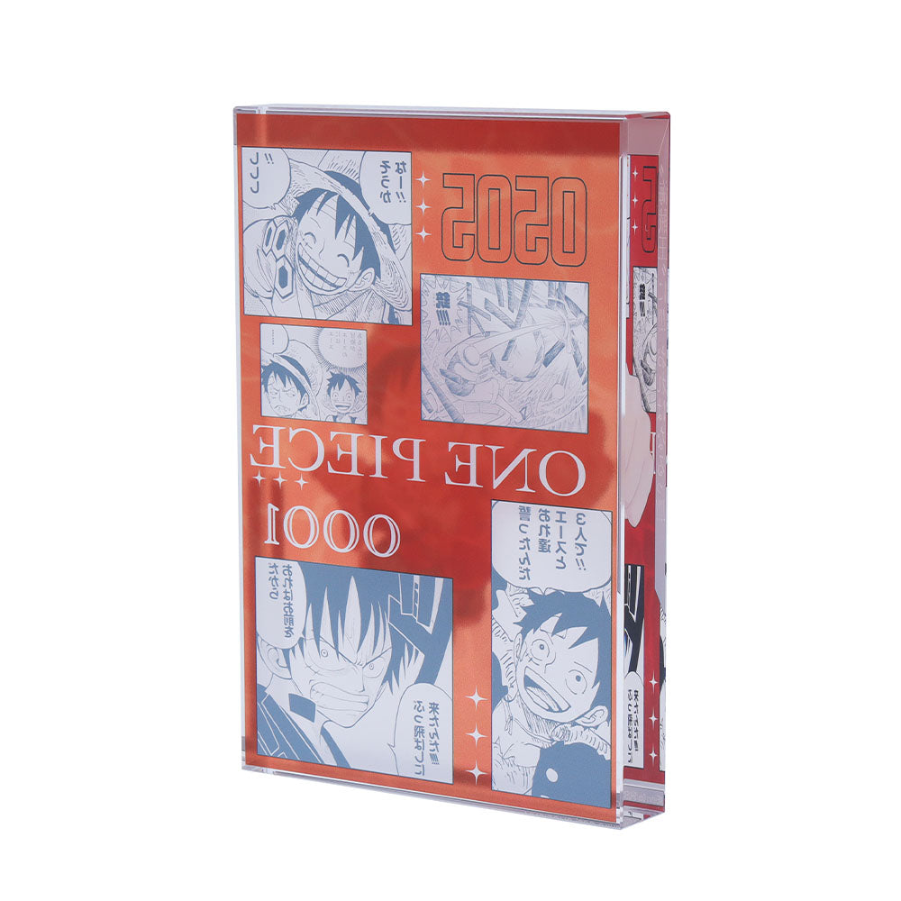 ONE PIECE』アクリルブロック “HEROES” モンキー・D・ルフィ – JUMP