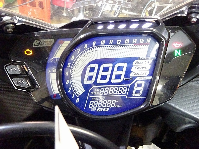 190703.H】CBR250RR(MC51-1001)☆ 純正メーター スピードメーター