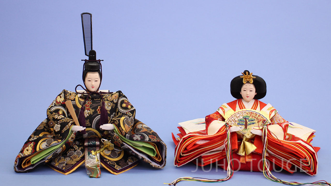 雛人形七段飾り105cm幅 十番十五人 – 寿鳳人形の東芸