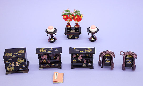 ひな道具6点、7点、9点セット – 寿鳳人形の東芸