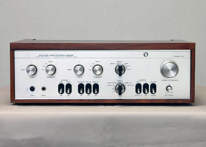 LUXMAN L-505V プリメインアンプ - 中古オーディオの販売や買取なら