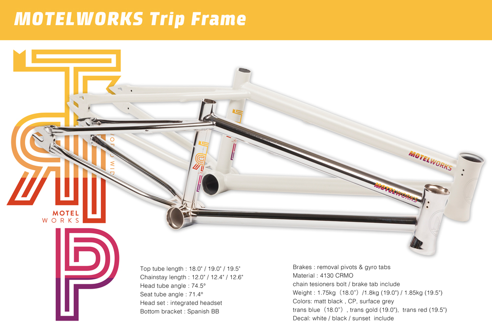 MOTELWORKS 最新フレーム&パーツ情報解禁！ – JYKK JAPAN