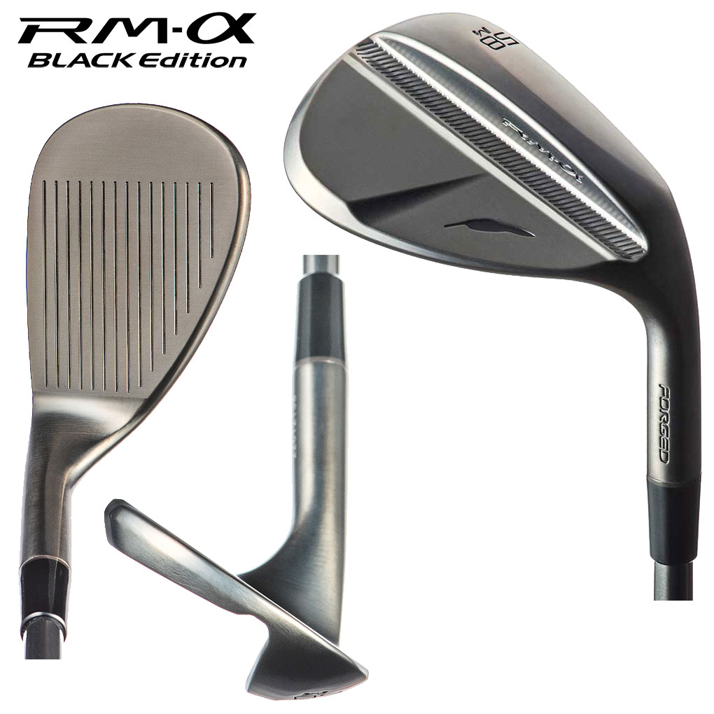 毎日発送】フォーティーン RM-α BLACK Edition ウェッジ メンズ 右用