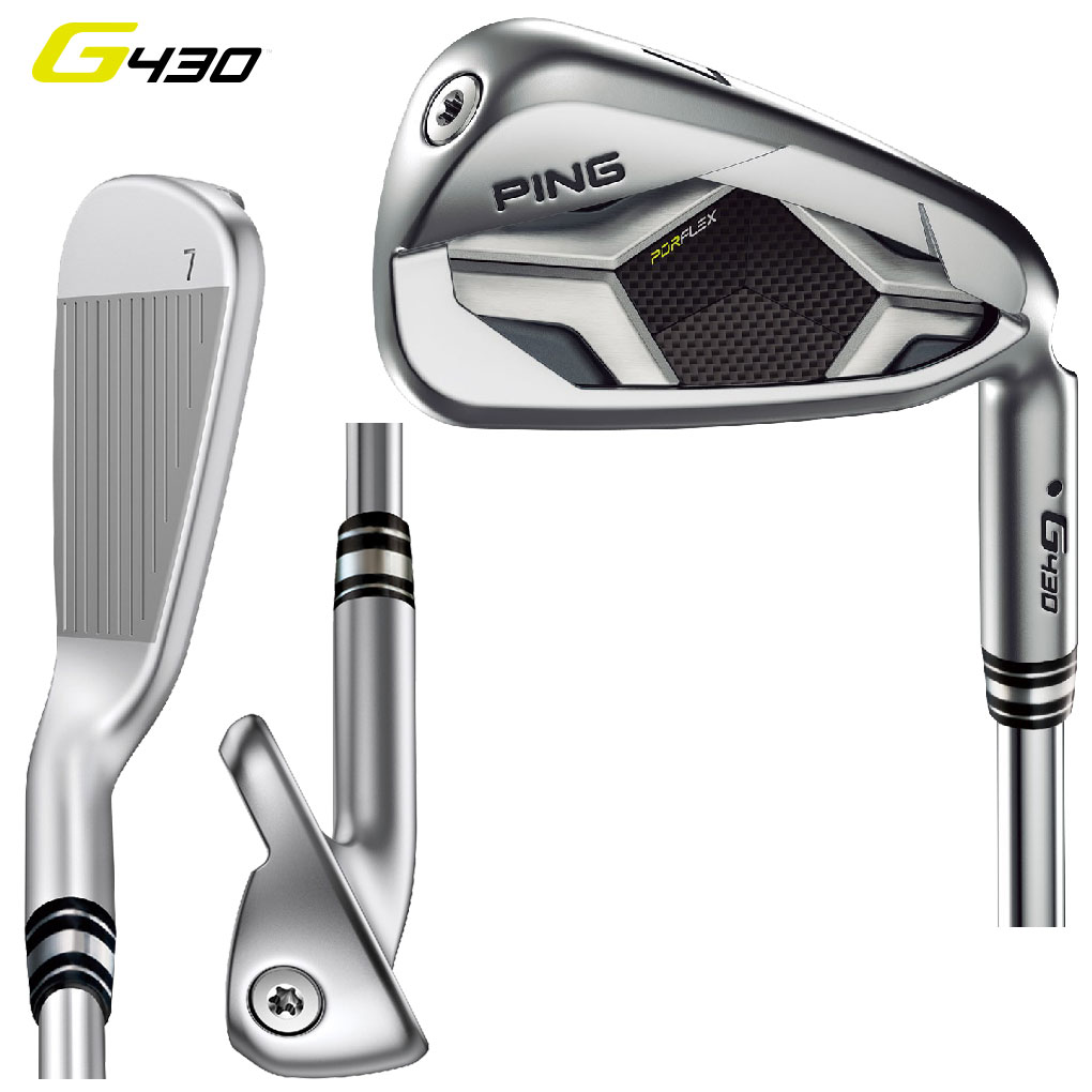 ピン PING G430 アイアン 6本セット(6I-9I,PW,45) メンズ N.S.PRO