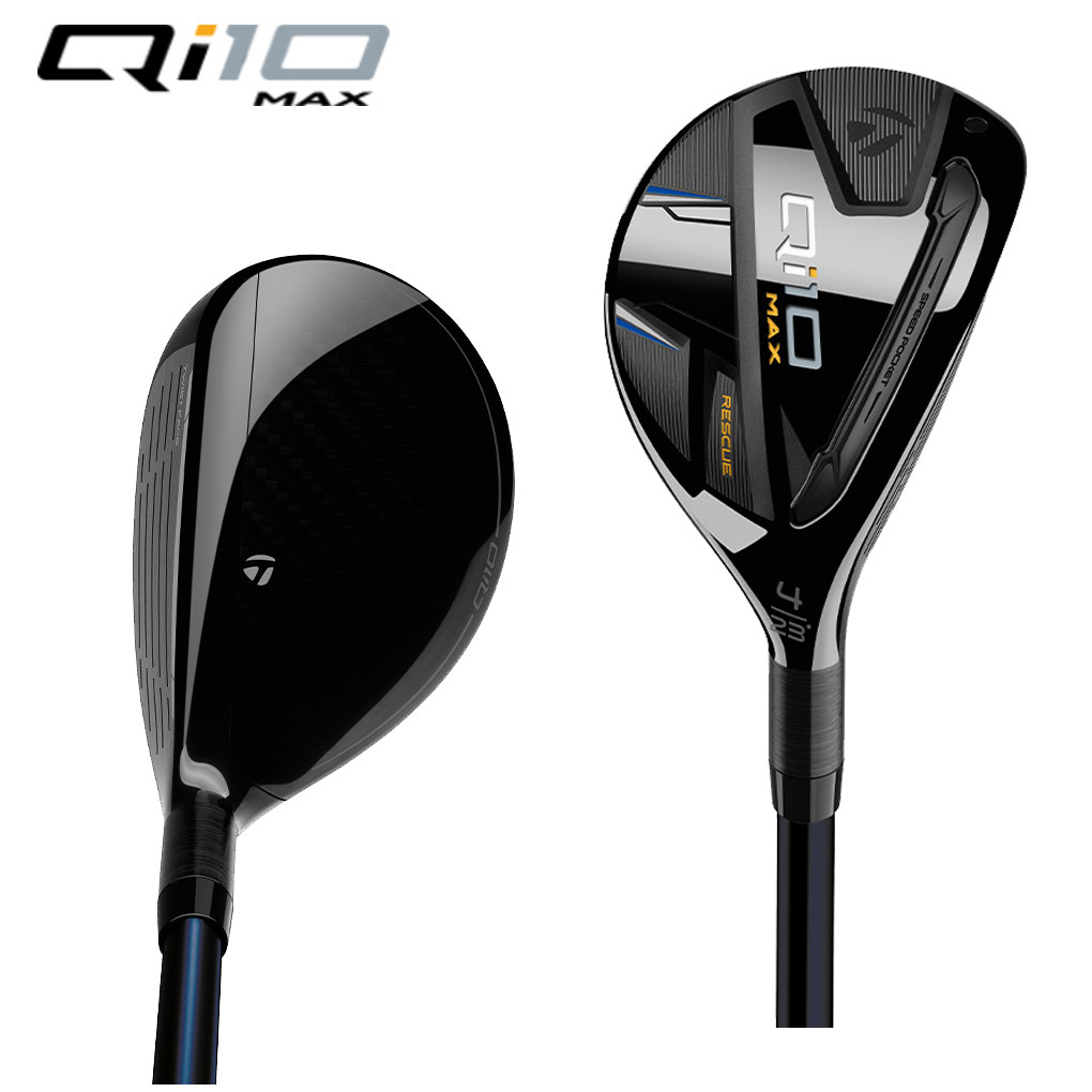 テーラーメイド Qi10 Max レスキュー メンズ 右用 Diamana BLUE TM60