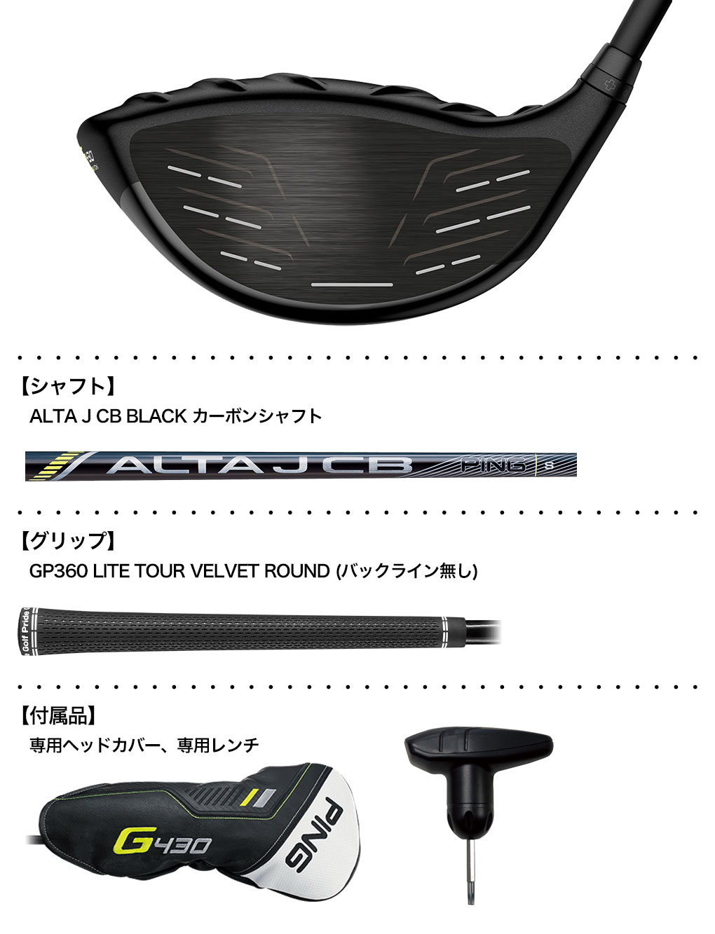 PING ALTA J CB BLACK Sフレックス シャフト 5U PING ALTA J CB BLACK