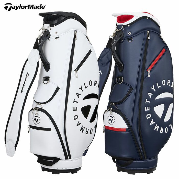 OGIO キャディバッグ ホワイト/レッド アイアンカバー付き！ OGIO