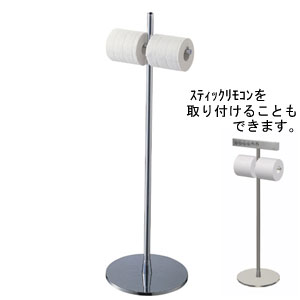 YH63SD｜TOTOスタンド式二連紙巻器[黄銅製][アクセサリー]