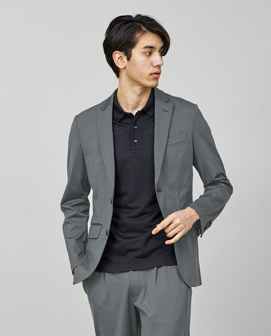 002_N 24HR-WEARABLE テーラードジャケット (スペースグレー) – K-3B