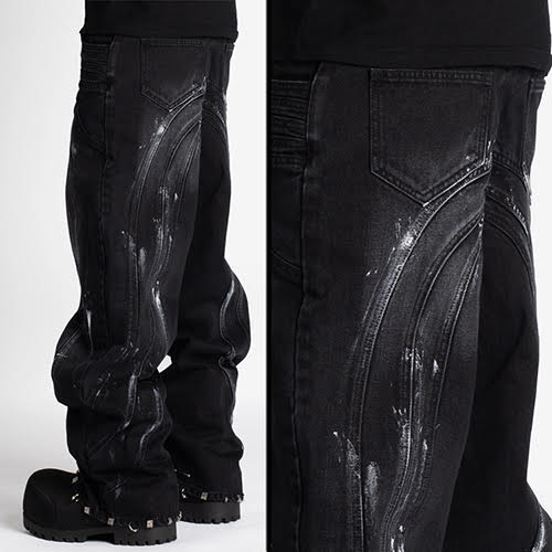 GUAPI IRON GREY PIERCING DENIM | KingStar