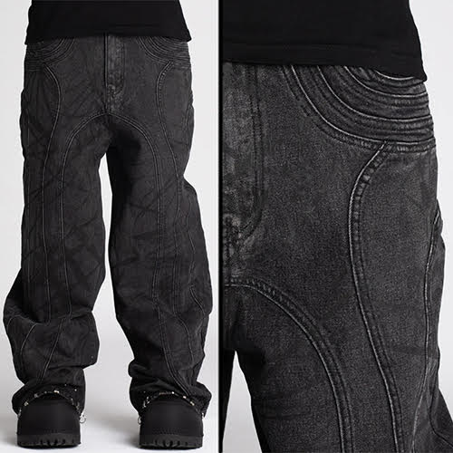 GUAPI VINTAGE GREY PIERCING DENIM | KingStar