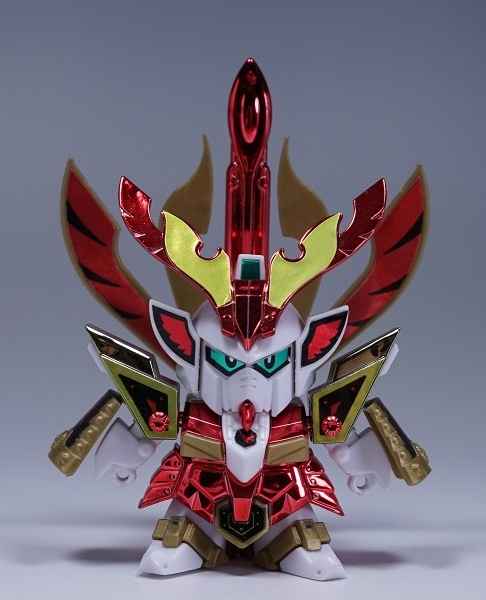 未組立 元祖SDガンダム 天雷地すぺしゃる 雷頑駄無 メッキバージョン 単体