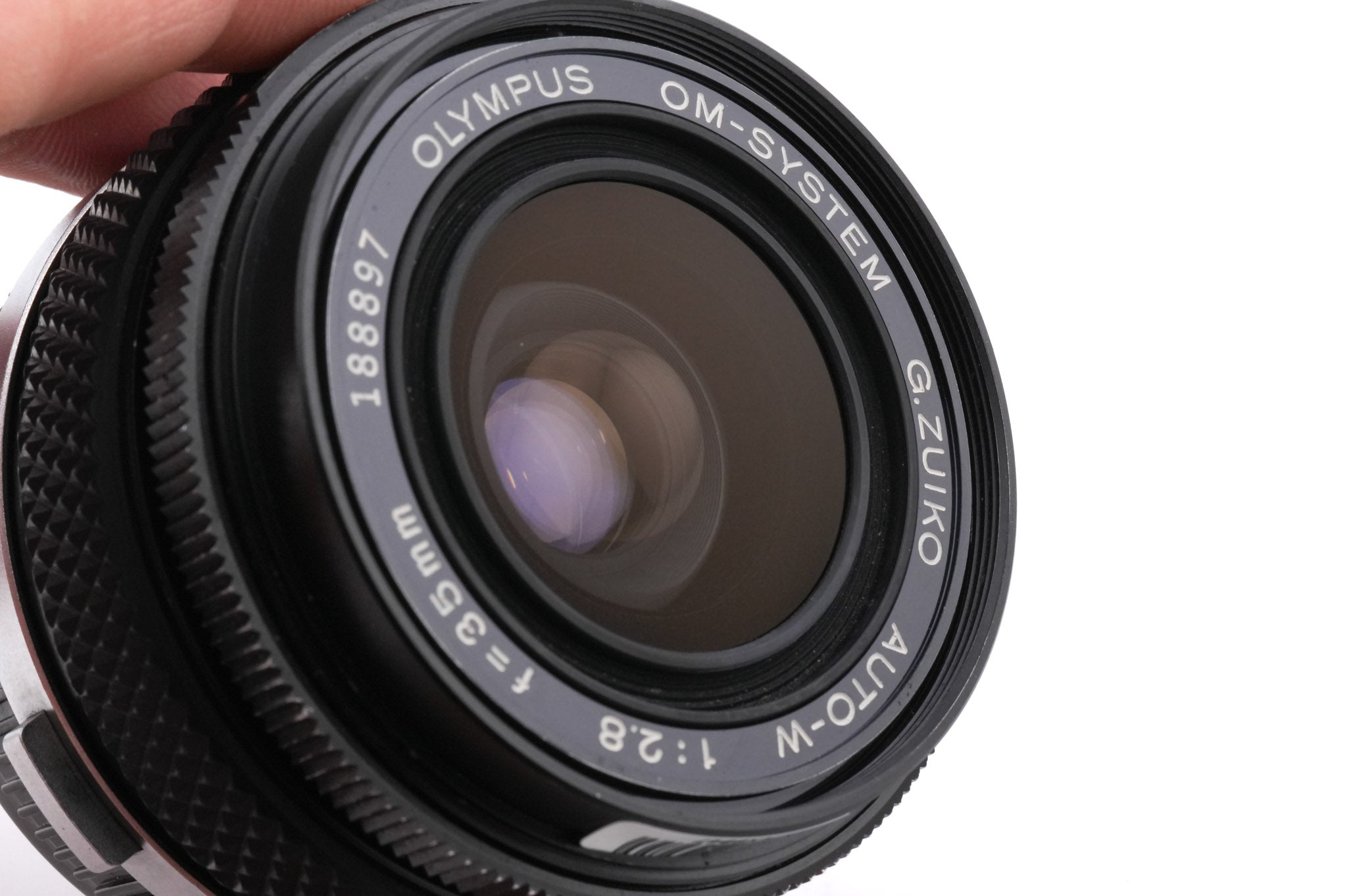 整備＆テスト済】オリンパス Zuiko auto-w 35mm F2 441 整備＆テスト済