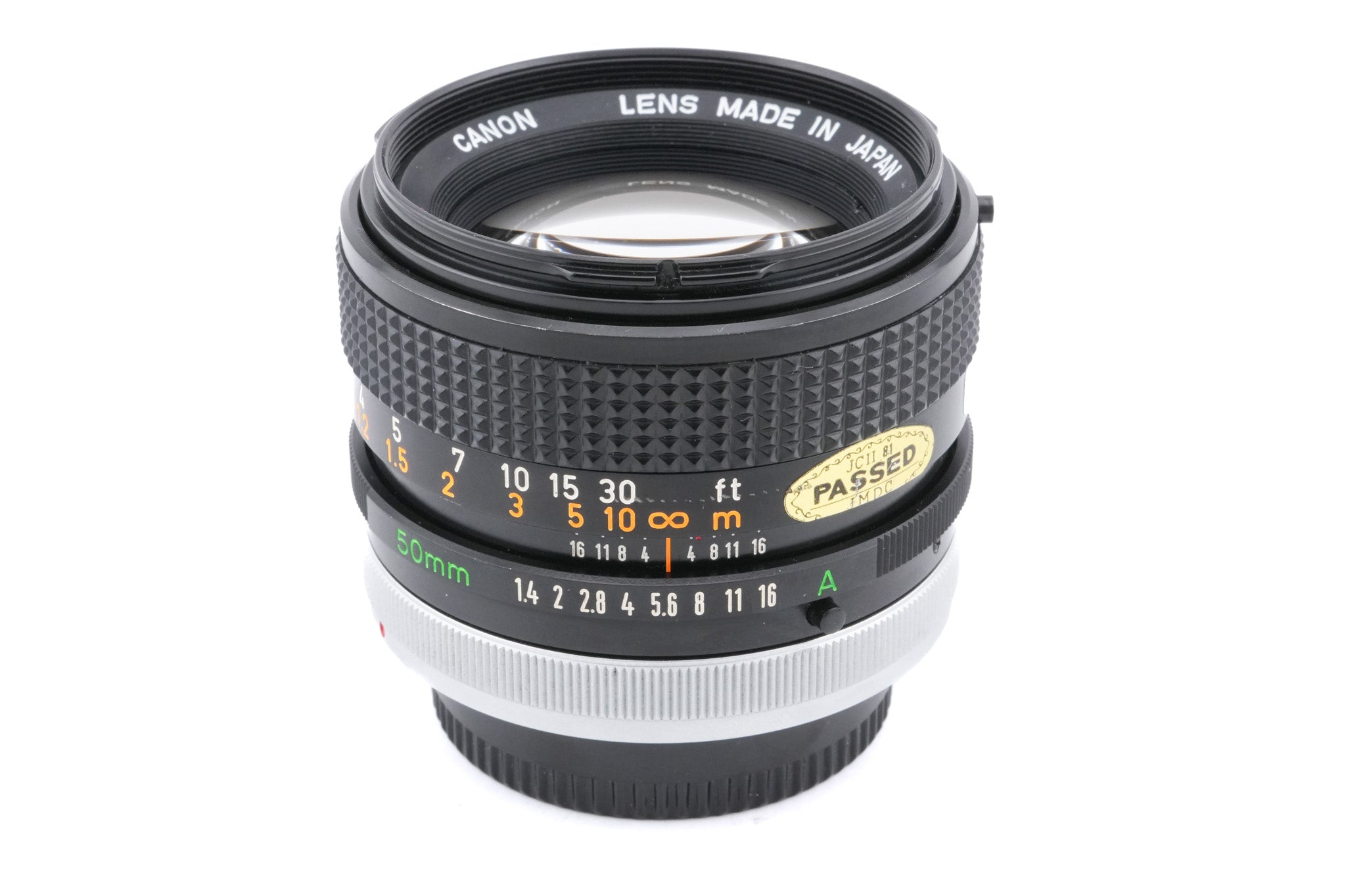 Canon 50mm f1.4 S.S.C. - Lens – Kamerastore