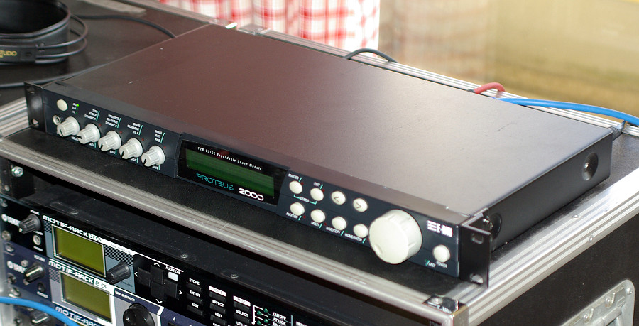 E-MU Proteus2000 オーケストラ音色ROM2枚増設 E-MU Proteus2000