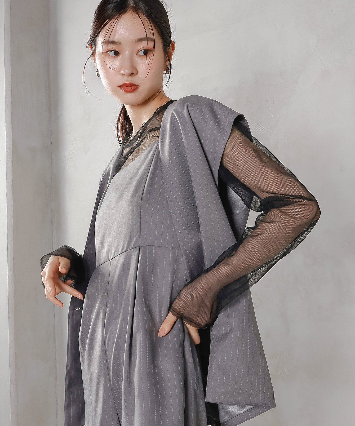 セットアップ 3点 パンツドレス 結婚式 オケージョンドレス