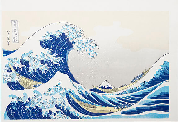 日本橋 富嶽三十六景 葛飾北斎 復刻版浮世絵