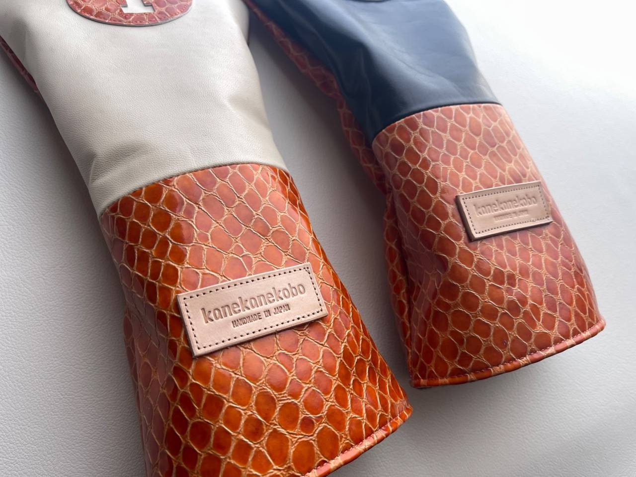 名品・美品が50%OFF！ 14本フルセット・本革ゴルフバッグ&ヘッドカバー】