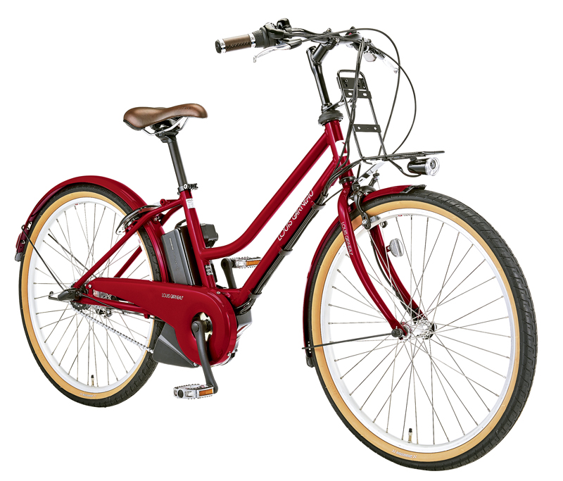 あさひ、「ルイガノ」ブランドから、ポップなカラーの電動アシスト