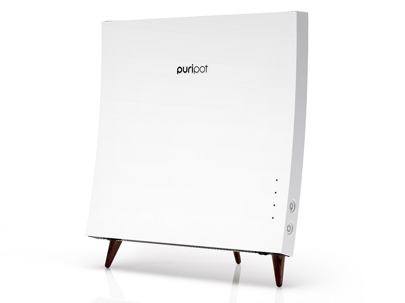 壁掛けできる、光触媒利用の空間除菌脱臭機「Puripot F1+」 - 家電 Watch