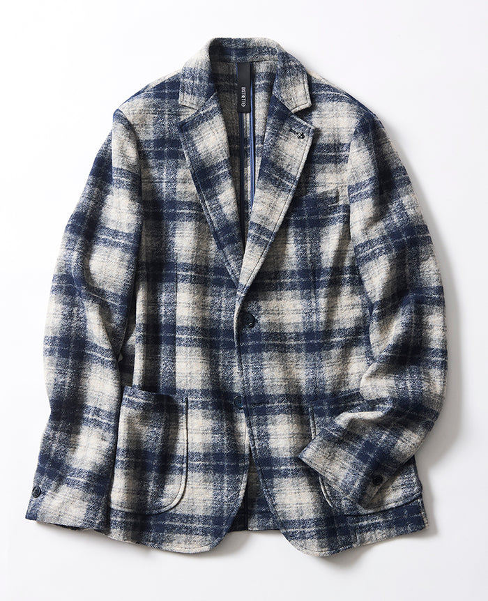 チェック柄ジャケット – 買えるLEON