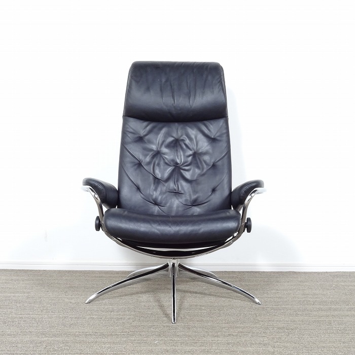 EKONES エコーネス ストレスチェア Metro メトロ 回転 本革 ソファ