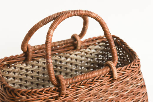 青森 あけび 手提げ (小松編・胴張)