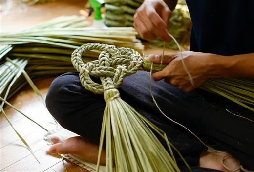 宮崎 わら細工たくぼ 横綱結び
