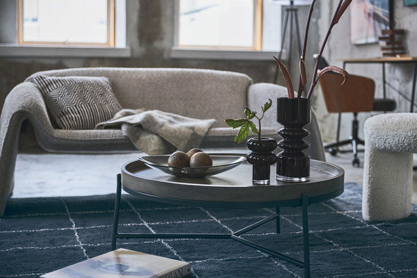 ソファ ソファー ブークレ素材 ライトグレー ダークグレー 2人掛け 二