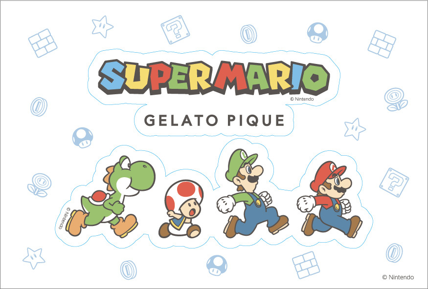 11月10日から販売開始となる「SUPER MARIO meets GELATO PIQUE」第3弾