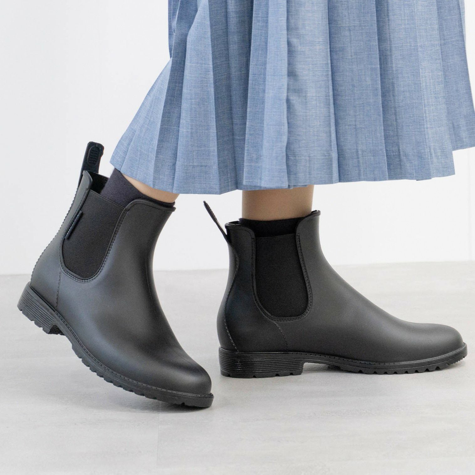 AH-601 PVCサイドゴアレインブーツ | レインコート レインポンチョ通販