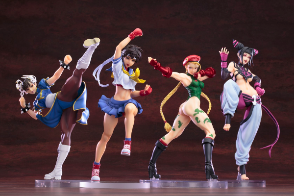 ストリートファイター「さくら」の美少女フィギュアが登場