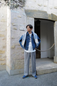 DENIM TRACKER JACKET & DENIM FLARE 5POCKET - 手記 ｜ 柿乃葉